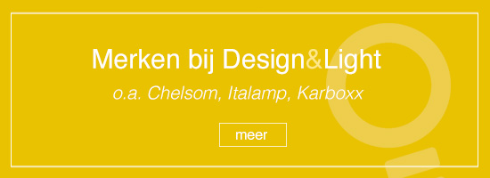 Design and Light - Verlichting van o.a. Chelsom, DGA, De Majo, Karboxx en Italamp op Designandlight.nl